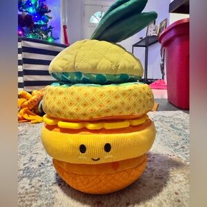 Melissa & Doug Pineapple Sensory Soft Stacker Toy